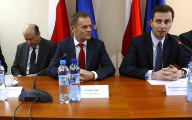 Jacek Rostowski, wicepremier, minister finansów (od lewej), będzie miał decydujące zdanie w sprawie 