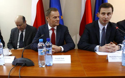 Jacek Rostowski, wicepremier, minister finansów (od lewej), będzie miał decydujące zdanie w sprawie 
