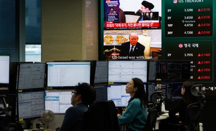 Gwałtowny spadek po szaleńczym rajdzie koreańskiego KOSPI