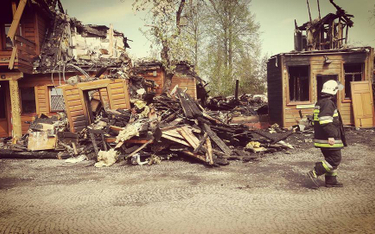 Twórcy Tatarskiej Jurty zbierają pieniądze na jej odbudowę po pożarze, który wybuchł tam na początku