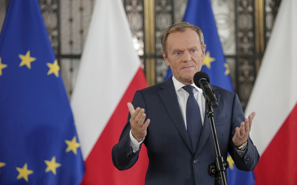 Donald Tusk, przewodniczący Platformy Obywatelskiej