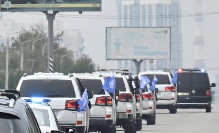 Konwój Międzynarodowej Agencji Energii Atomowej w drodze do Enerhodaru