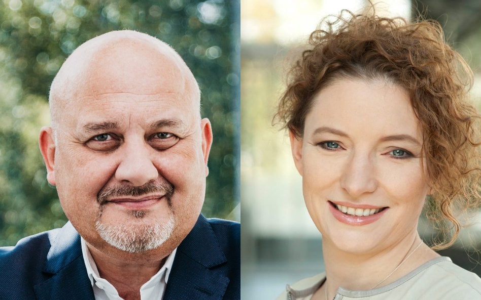 Andrzej Abramczuk i Katarzyna Ostap-Tomann przekonują, że Grupa Cyfrowy Polsat to stabilny podmiot. 