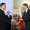 Tomasz Chłoń i Radosław Sikorski (zdjęcie z 2013 roku)