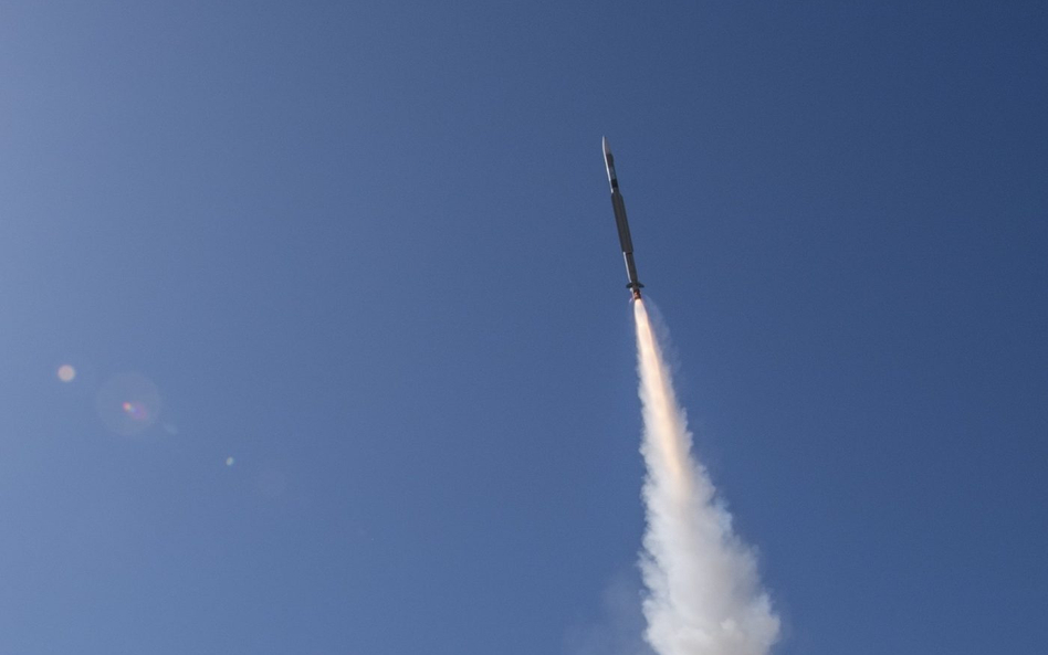 Start pocisku przeciwlotniczego CAMM-ER. Fot./MBDA.
