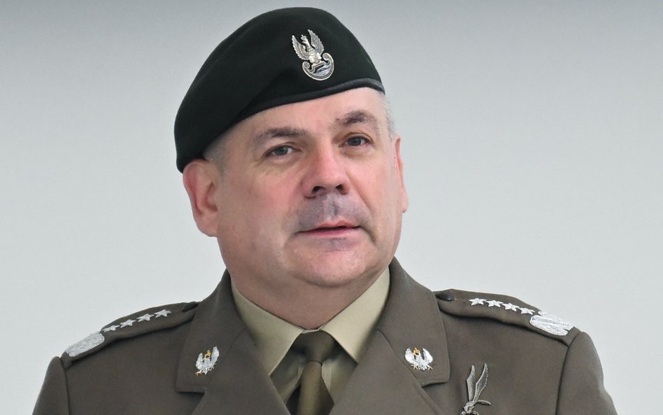 Szef Sztabu Generalnego WP gen. Wiesław Kukuła