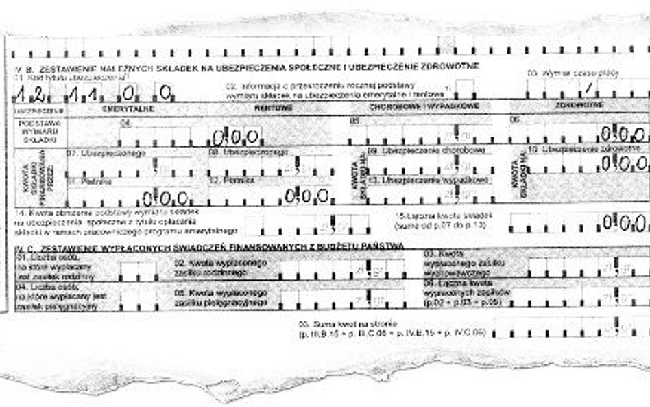 Rozliczamy osobę na urlopie wychowawczym w formularzach ZUS