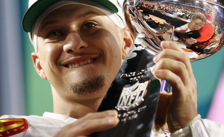 Patrick Mahomes z nagrodą za zwycięstwo