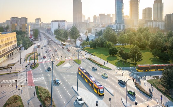 Drogowcy zaprezentowali koncepcję przebudowy. Tak ma wyglądać okolica po zakończeniu prac