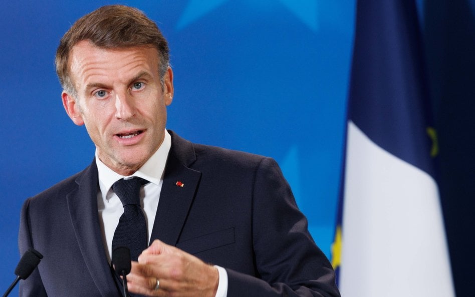 Szczyt UE. Emmanuel Macron krytykuje Donalda Trumpa i obiecuje dalsze wsparcie dla Ukrainy