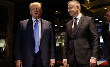 Donald Trump i Andrzej Duda