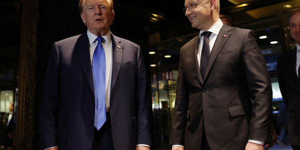 Andrzej Duda spotkał się z Donaldem Trumpem. Donald Tusk: wybieramy różnych rozmówców