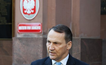 Minister spraw zagranicznych Radosław Sikorski