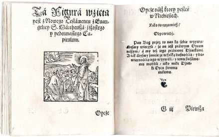 Przekład Małego Katechizmu Marcina Lutra sprzedany przez Antykwariat Wu-eL