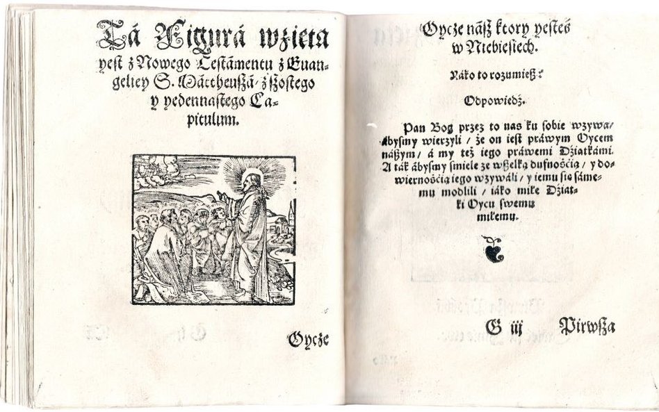 Przekład Małego Katechizmu Marcina Lutra sprzedany przez Antykwariat Wu-eL