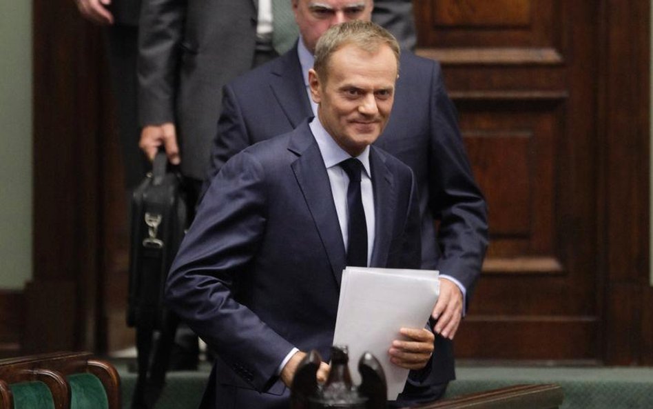 Premier złoży wniosek o wotum zaufania