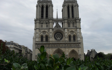 Pierwsza msza w Notre Dame. Uczestnicy będą w kaskach