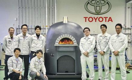 Toyota skonstruowała piec do pizzy opalany wodorem
