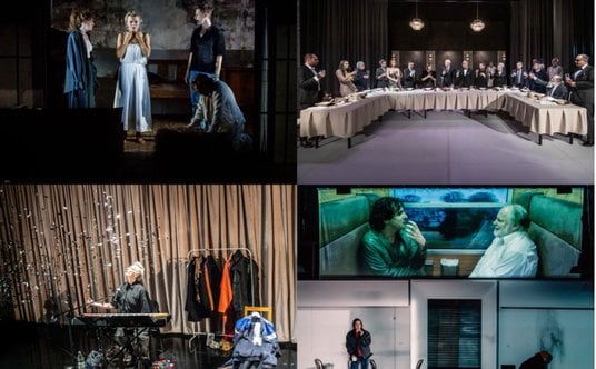 Od lewej od góry: „Grupa krwi”, „Uroczystość”, „U mnie wszystko w porządku”,„Piramida zwierząt”