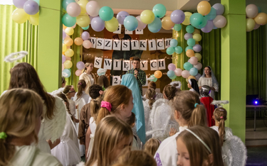 Bal Wszystkich Świętych zorganizowany dla dzieci w parafii pw. Pierwszych Męczenników Polski w Gorzo