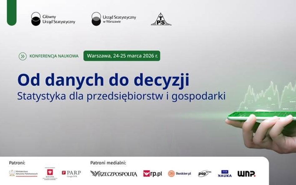 Od danych do decyzji. Statystyka, która tworzy wartość dla gospodarki