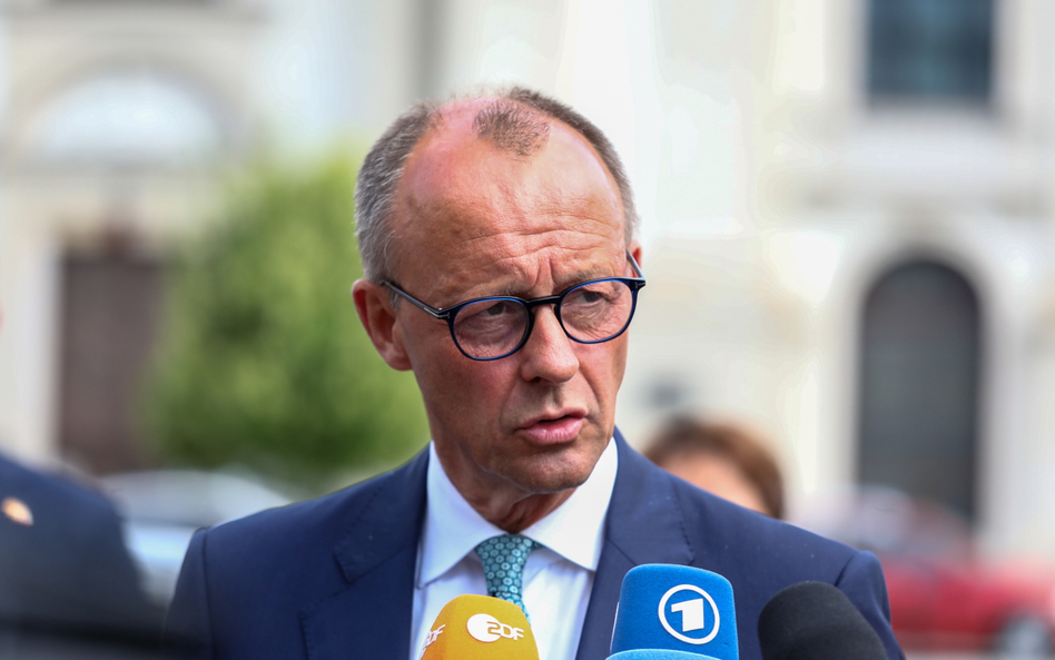 Lider chadeckiej partii CDU i szef frakcji parlamentarnej CDU/CSU CDU Friedrich Merz