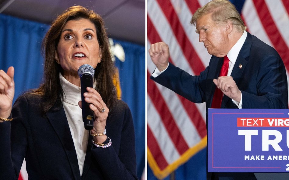 Nikki Haley i Donald Trump