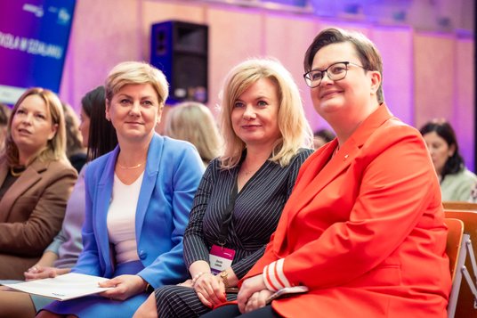 W konferencji wzięła udział m.in. Katarzyna Lubnauer, wiceszefowa MEN