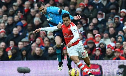 Alexis Sanchez - nowa gwiazda ligi angielskiej, koszmar obrońców rywali