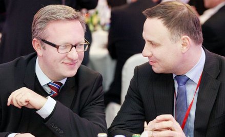 Krzysztof Szczerski i prezydent Andrzej Duda