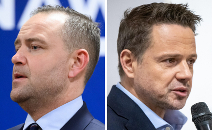 Karol Nawrocki i Rafał Trzaskowski