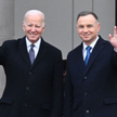Prezydenci USA i Polski Joe Biden i Andrzej Duda, Warszawa, 21 lutego 2023