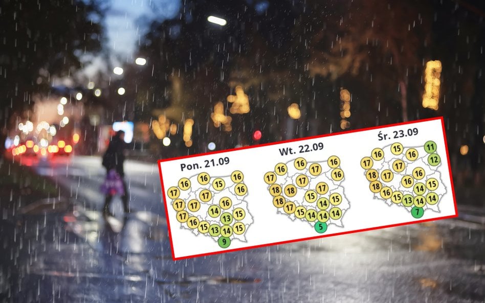 Polarne powietrze, burze, a nawet śnieg. Prognoza na początek tygodnia