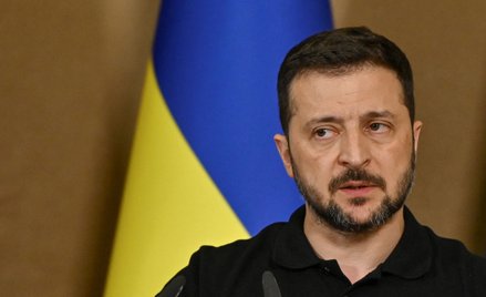 Prezydent Ukrainy Wołodymyr Zełenski