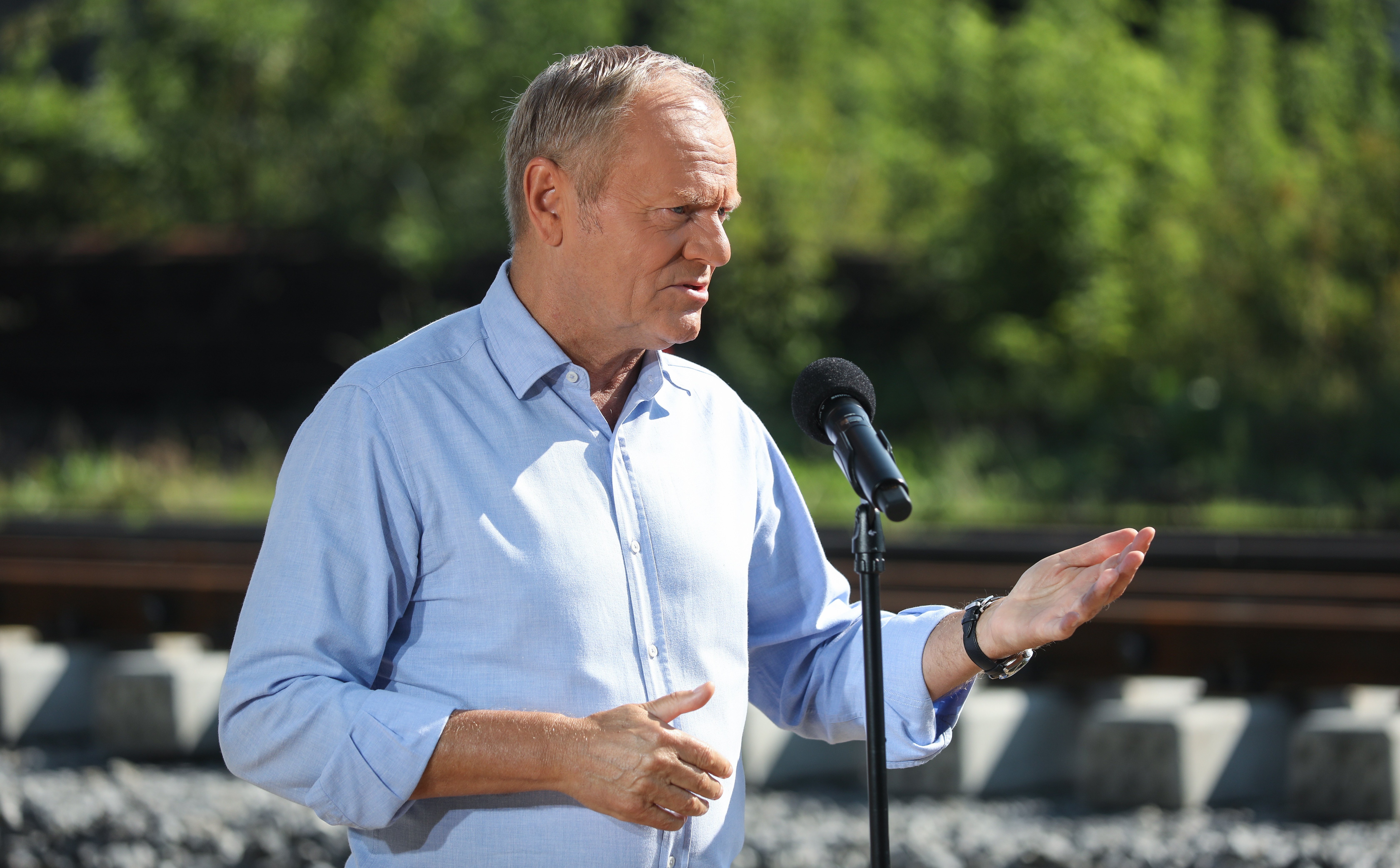 Donald Tusk reaguje po zmasowanym ataku na Ukrainę. „Trzeba zmusić Rosję”