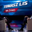Kadr z programu "Tomasz Lis na Żywo"