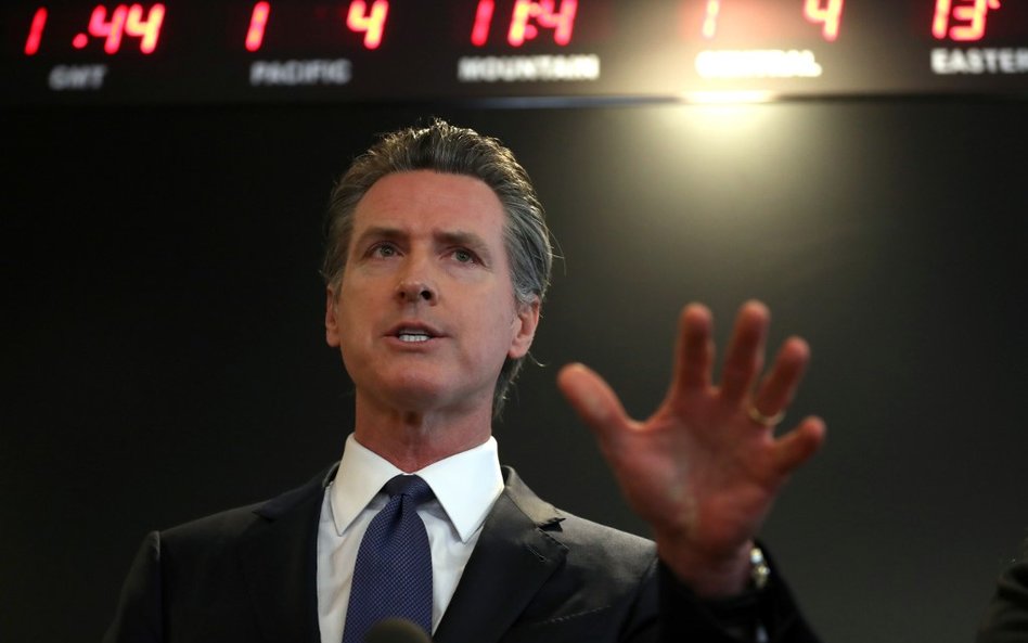 Gubernator Kalifornii Gavin Newsom