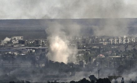 Dym nad Siewierodonieckiem