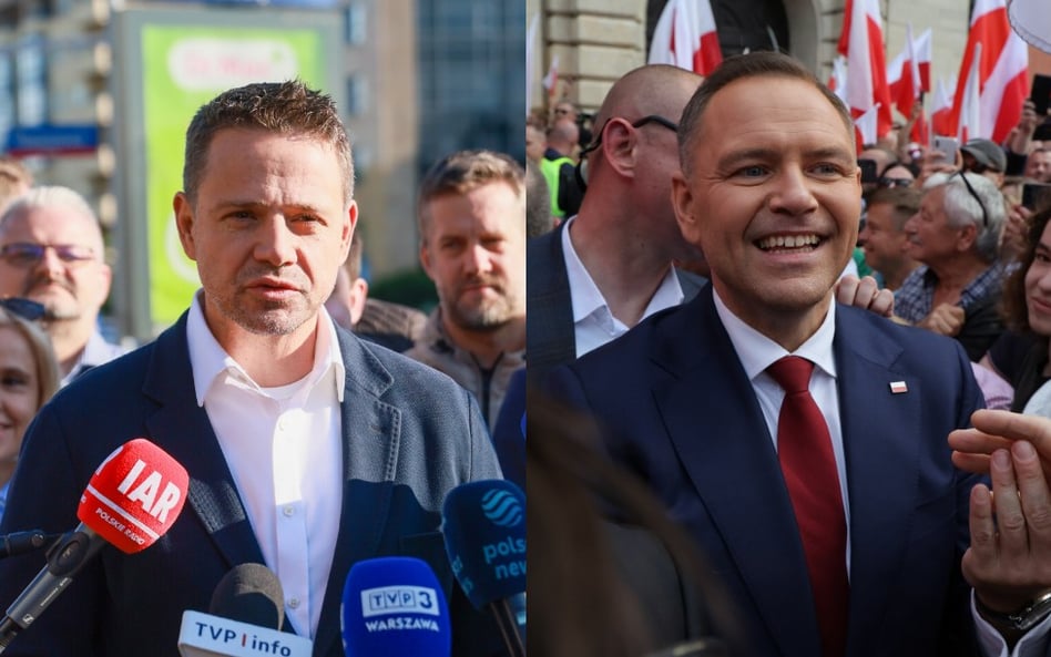 Rafał Trzaskowski, Karol Nawrocki
