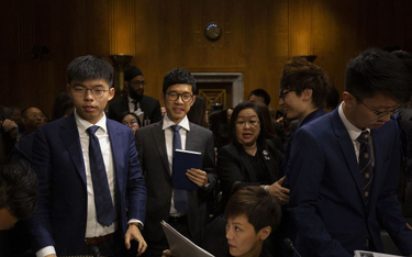Aktywiści z Hongkongu proszą Kongres USA o ustawę w ich sprawie