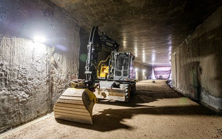 Tunel w stanie surowym