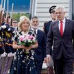 Słowacki minister spraw zagranicznych Ivan Korcok w towarzystwie Jill Biden
