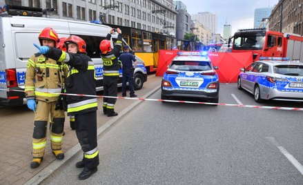Potrącenie nastolatki na rondzie de Gaulle'a w Warszawie, 9 czerwca