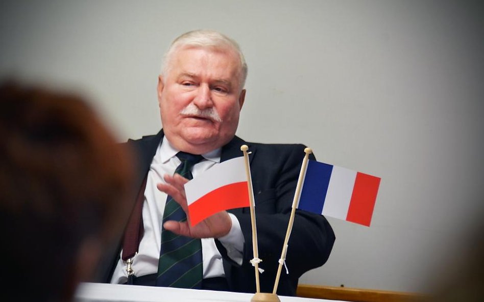 Lech Wałęsa w Gap. Gale