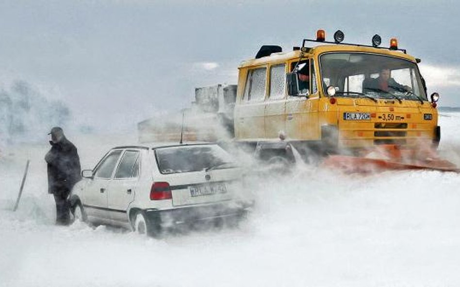 Atak zimy najgorszy dla drogowców