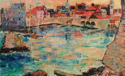 Pejzaż Franciszka Kmity.