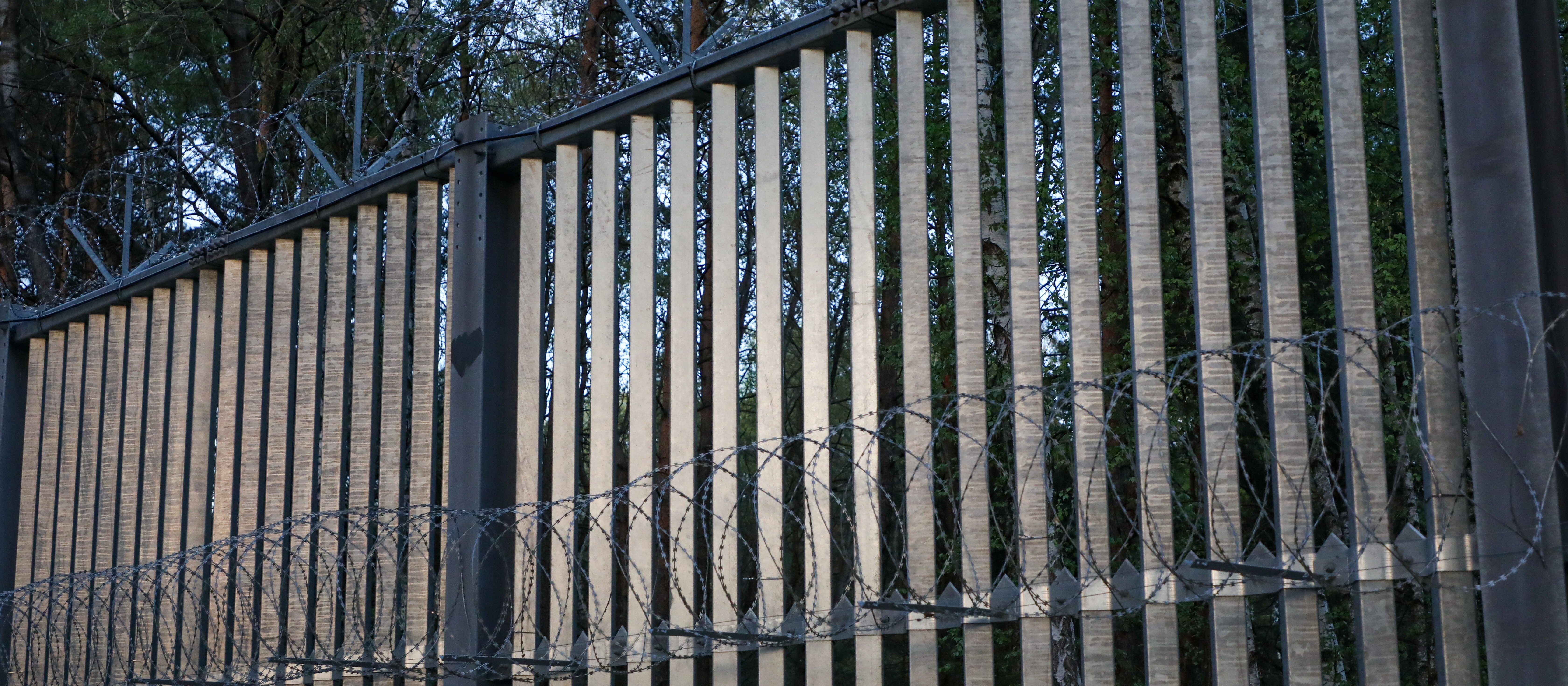 Akcja służb przy granicy. Polak przewoził nielegalnych migrantów busem