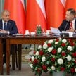 Donald Tusk i Karol Nawrocki