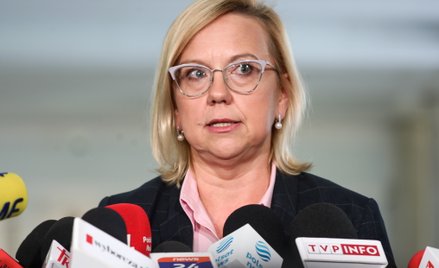 Minister klimatu i środowiska Anna Moskwa