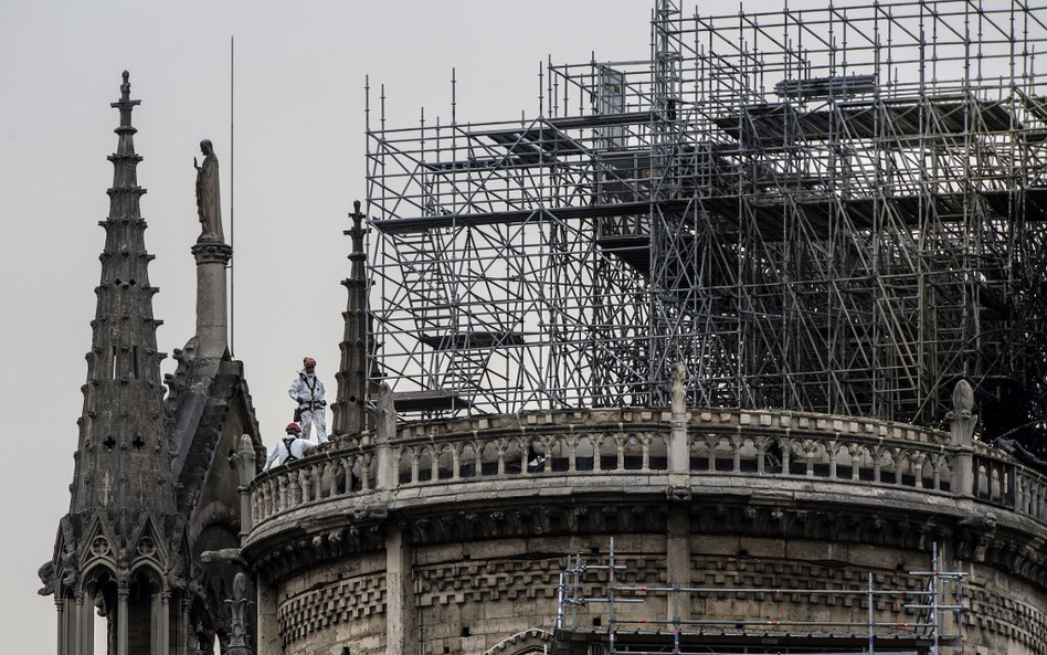 Siedem niedopałków w Notre-Dame